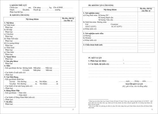 Khám sức khỏe tại bình dương