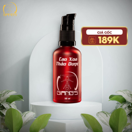 cao xoa bóp giangs chai đỏ